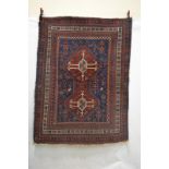 Derbend rug, Daghestan area, east Caucasus, circa 1930s, 6ft. 4in. x 4ft. 9in. 1.93m. x 1.45m.