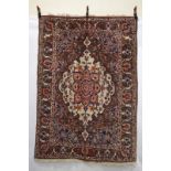 Bakhtiari rug, Chahar Mahal Valley, south west Persia, about 1930s, 6ft. 10in. x 4ft. 8in. 2.08m.