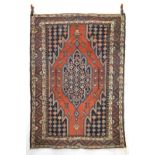 Mazalaghan rug, north west Persia, circa 1920-30s, 6ft. 7in. x 4ft. 7in. 2.01m. x 1.40m. Slight wear
