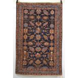 Hamadan rug, north west Persia, about 1920s-30s, 6ft. 8in. x 4ft. 3in. 2.03m. x 1.30m. Overall