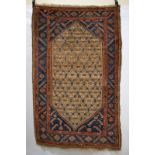 Kolyai Kurd rug, north west Persia, about 1920s-30s, 6ft. 11in. x 4ft. 3in. 2.11m. x 1.30m. Small