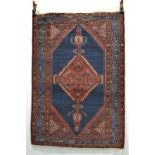 Hamadan rug probably woven by the Kurdish Karagos tribe in this area, north west Persia, early