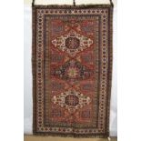 Ardabil rug of 'Kuba sumac design', north west Persia, mid-20th century, 8ft. 9in. x 5ft. 3in. 2.
