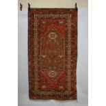 Malayer rug, north west Persia, about 1930s, 7ft. 4in. x 4ft. 2.24m. x 1.22m.