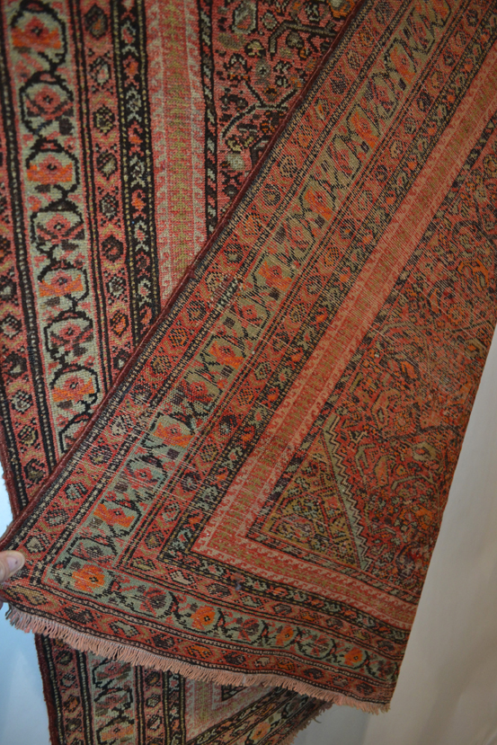 Malayer rug, north west Persia, circa 1930s, 6ft. 2in. x 3ft. 11in. 1.88m. x 1.20m. Overall wear. - Image 4 of 5