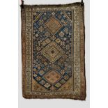 Fars rug, Shiraz area, south west Persia, circa 1930s, 5ft. 11in. x 4ft. 3in. 1.80m. x 1.30m.