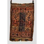 Rare Baluchi rug, Khorasan, north east Persia, second half 19th century, 3ft. 10in. x 2ft. 5in. 1.