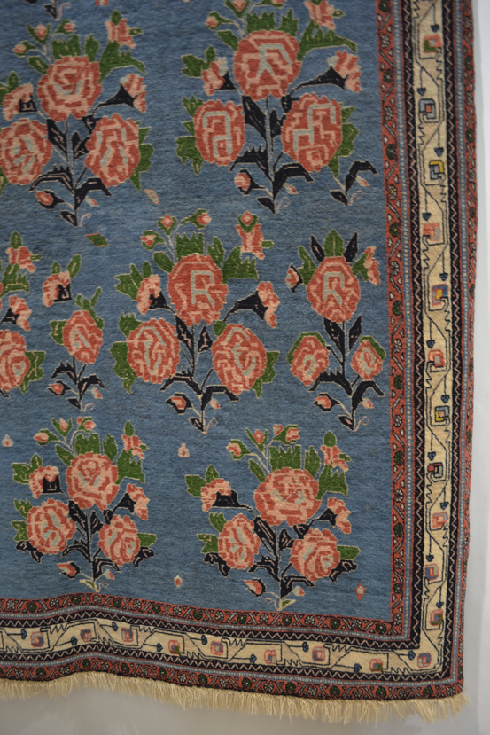 Afshar rug, Kerman area, south west Persia, second half 20th century, 6ft. 8in. x 5ft. 2.03m. x 1. - Image 2 of 4