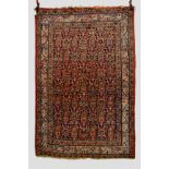 Saraband boteh rug, Hamadan area, north west Persia, second half 20th century, 6ft. 7in. x 4ft. 5in.