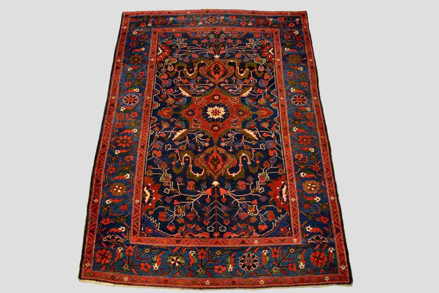 Hamadan(?) carpet, north west Persia, mid-20th century, 7ft. 5in. x 5ft. 3in. 2.26m. x 1.60m.