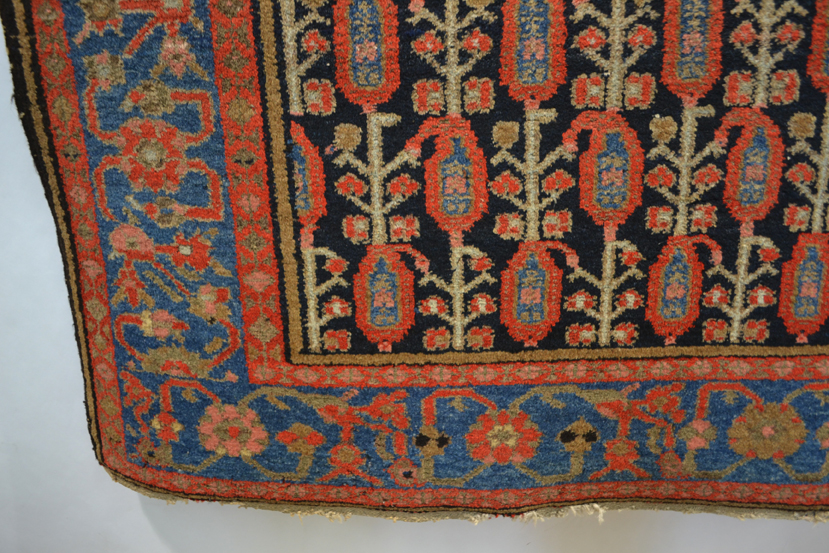 Hamadan ‘boteh’ rug, north west Persia, circa 1920s-30s, 6ft. 9in. x 4ft. 2in. 2.05m. x 1.27m. Small - Image 2 of 4