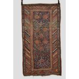 Genje rug, south east Caucasus, late 19th/early 20th century, 7ft. x 3ft. 9in. 2.13m. x 1.14m.