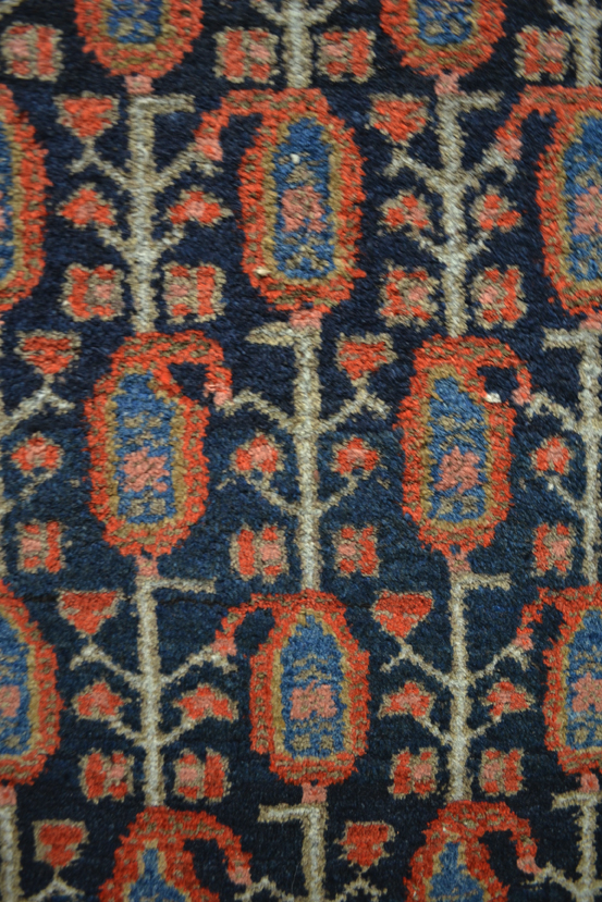 Hamadan ‘boteh’ rug, north west Persia, circa 1920s-30s, 6ft. 9in. x 4ft. 2in. 2.05m. x 1.27m. Small - Image 4 of 4