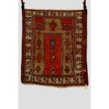 Bergama prayer rug, west Anatolia, late 19th/early 20th century, 3ft. 11in. x 3ft. 6in. 1.20m. x 1.
