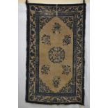 Beijing rug, north west China, second half 19th century, 7ft. 1in. x 4ft. 2in. 2.16m. x 1.27m.