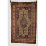 Sivas rug, east Anatolia, circa 1920s-30s, 7ft. 2in. x 4ft. 7in. 2.18m. x 1.40m. Overall wear, heavy