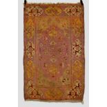 Transylvanian (Ushak) rug, west Anatolia, late 19th/early 20th century, 6ft. 2in. x 4ft. 1.88m. x