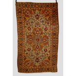 Kayseri rug, north central Anatolia, circa 1930s, 8ft. 3in. x 4ft. 11in. 2.51m. x 1.50m. Overall