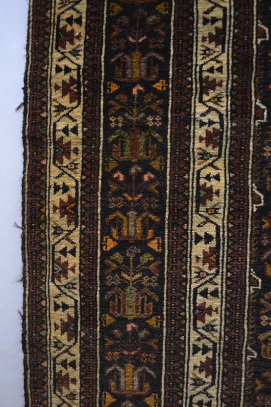 Fine Baluchi rug, Khorassan, north east Persia, late 20th century, 6ft. 5in. x 3ft. 10in. 1.96m. x - Image 4 of 4