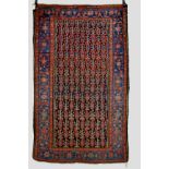 Hamadan ‘boteh’ rug, north west Persia, circa 1920s-30s, 6ft. 9in. x 4ft. 2in. 2.05m. x 1.27m. Small
