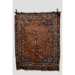 Fars rug, Shiraz area, south west Persia, circa 1920s-30s, 5ft. 6in. x 4ft. 4in. 1.68m. x 1.32m.