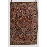 Jozan rug, Hamadan area, north west Persia, second half 20th century, 6ft. 9in. x 4ft. 4in. 2.05m. x