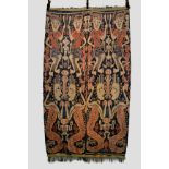 Sumba ikat panel, Dutch East Indies, early 20th century, 81in. x 50in. 206cm. x 127cm. Woven with