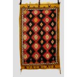 Ait Ouaouzguite rug, High Atlas, Morocco, mid-20th century, 6ft. x 3ft. 8in. 1.83m. x 1.12m. Some