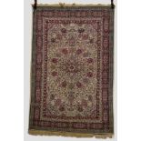 Pair of Kashmiri ‘Ardebil’ design rugs, north India, second half 20th century, both 6ft. x 4ft. 1.