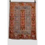 Attractive Verneh cover, south Caucasus, 20th century, 6ft. 2in. x 4ft. 6in. 1.88m. x 1.37m.