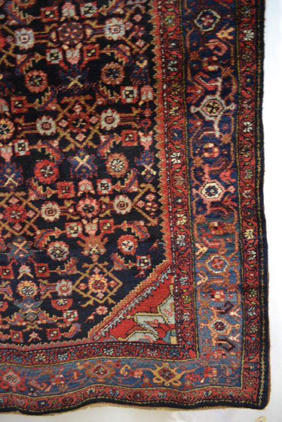 Hamadan rug, north west Persia, mid-20th century, 6ft. 11in. x 4ft. 6in. 2.11m. x 1.37m. Crease mark - Image 2 of 5