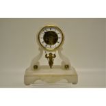 A nineteenth century French mantel timepiece, the movement inscribed Chapperment Brevette, the
