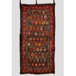 Karabakh rug, south west Caucasus, circa 1930s, 8ft. 3in. x 4ft. 2in. 2.51m. x 1.27m. Overall wear