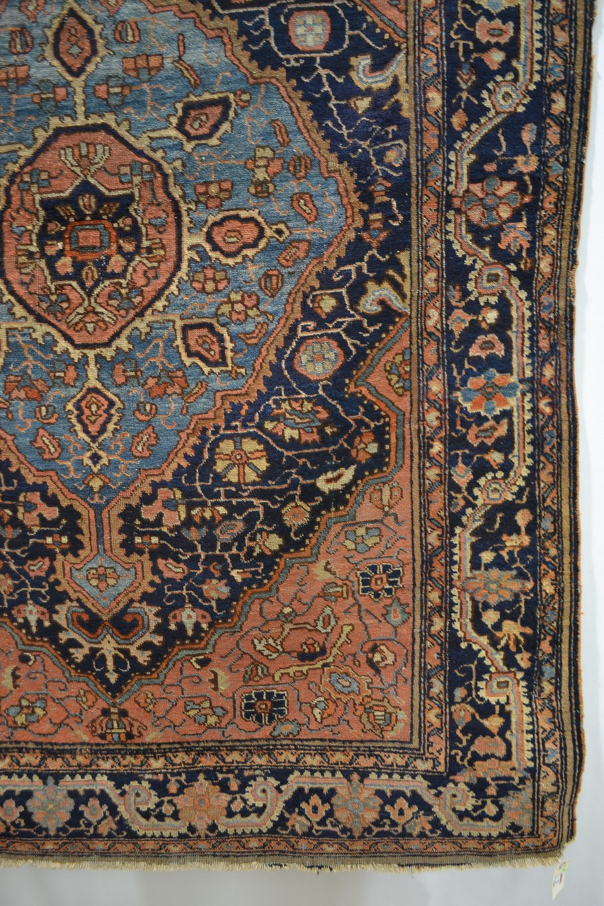 Jozan rug, north west Persia, first half 20th century, 6ft. 6in. x 4ft. 7in. 1.98m. x 1.40m. Overall - Image 3 of 4