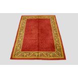 Savonnerie-design machine made carpet, probably French, 20th century, 11ft. 1in. x 8ft. 2in. 3.