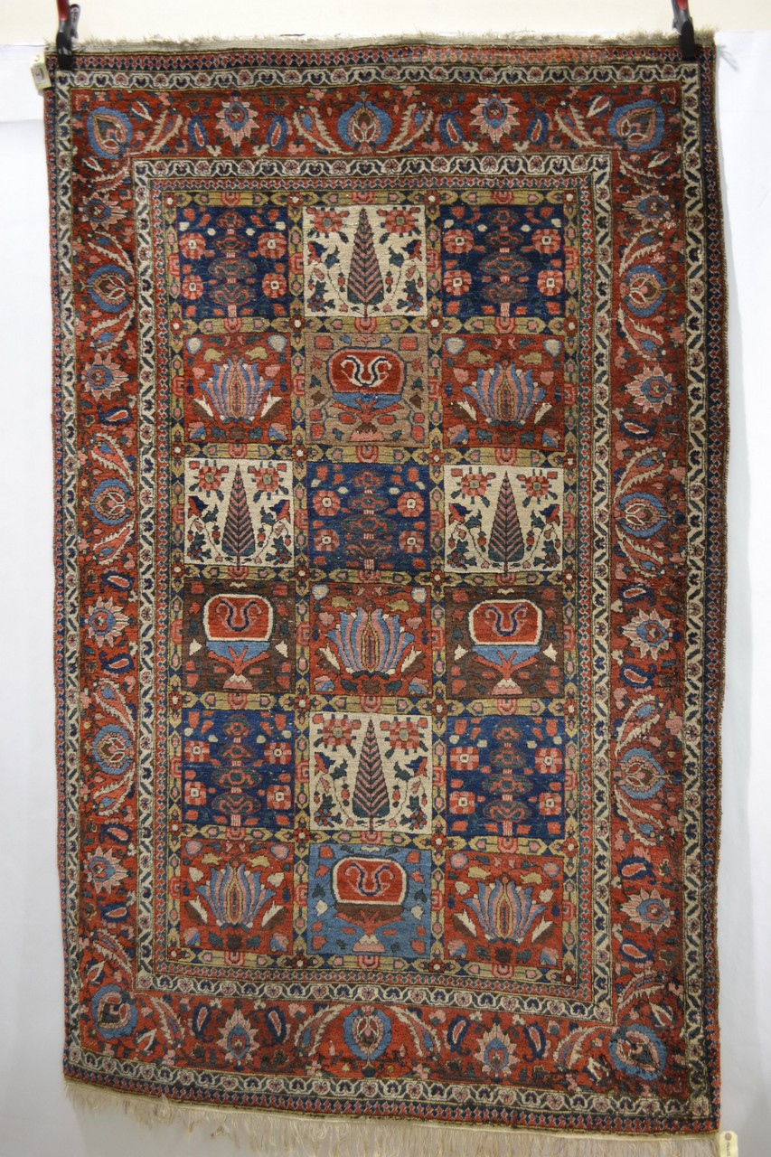 Bakhtiari ‘garden’ rug, Chahar Mahal Valley, south west Persia, mid-20th century, 7ft. 1in. x 4ft. - Image 5 of 7