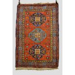 Erivan rug of Chondzoresk design, Armenia, central Caucasus, circa 1950s, 6ft. 2in. x 4ft. 2in. 1.