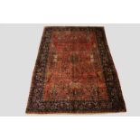 ‘American’ Saruk carpet, north west Persia, circa 1940s-50s, 9ft. 7in. x 6ft. 6in. 2.92m. x 2.01m.