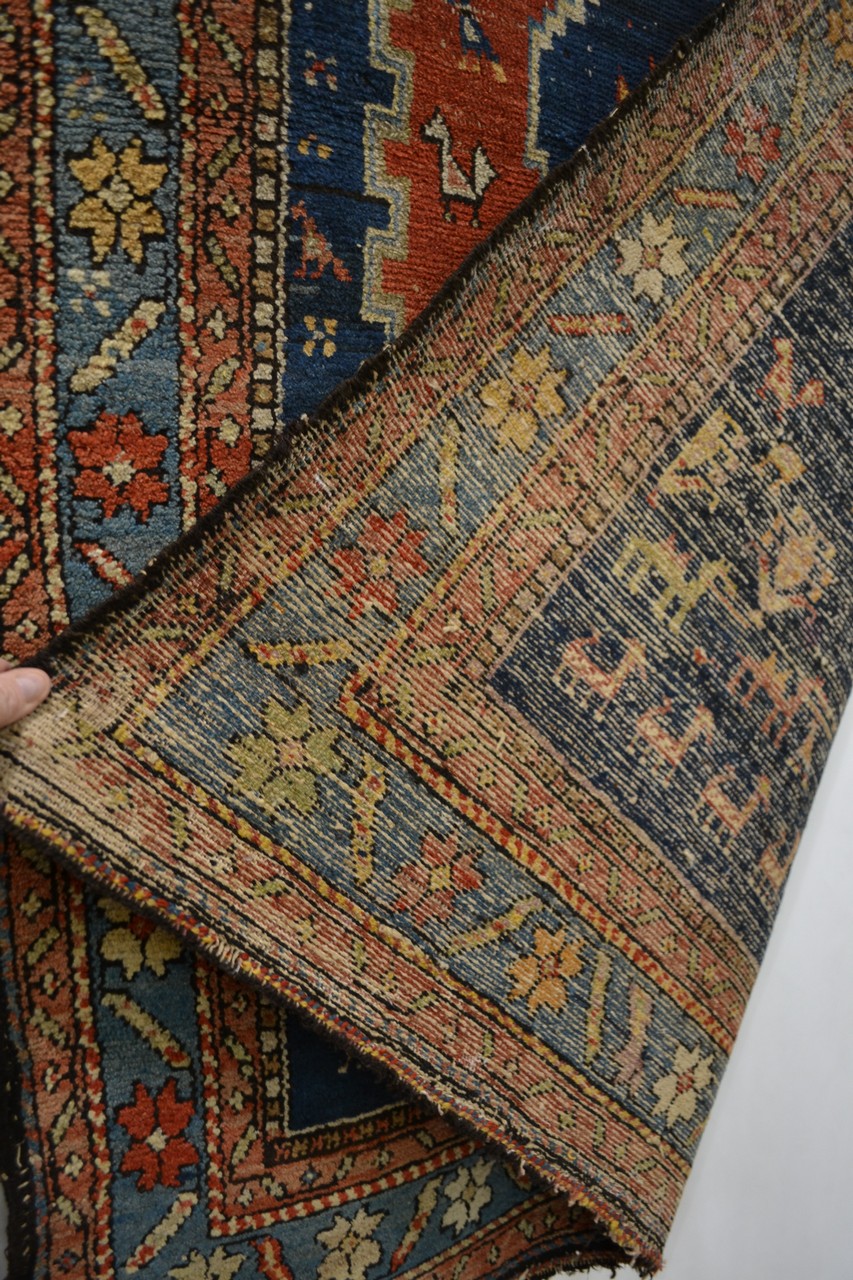 Hamadan rug, north west Persia, circa 1920s-30s, 5ft. 11in. x 4ft. 3in. 1.80m. x 1.30m. Overall - Image 4 of 5