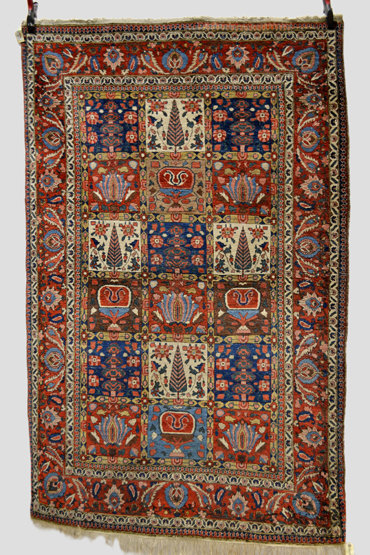 Bakhtiari ‘garden’ rug, Chahar Mahal Valley, south west Persia, mid-20th century, 7ft. 1in. x 4ft.
