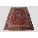 Good Kashan carpet, west Persia, mid-20th century, 15ft. 4in. x 10ft. 11in. 4.67m. x 3.33m. Classic,