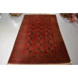 Ersari Turkmen gulli-gul carpet, north east Afghanistan, circa 1930s, 14ft. 8in. x 9ft. 2in. 4.
