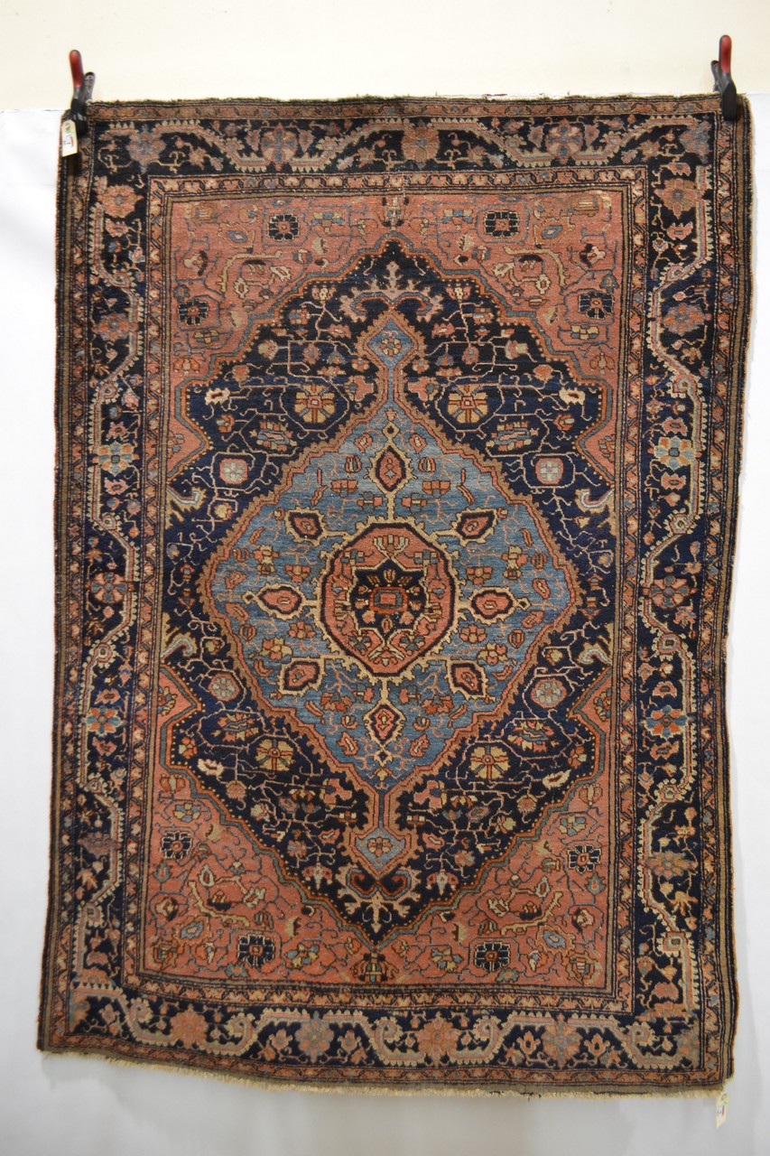 Jozan rug, north west Persia, first half 20th century, 6ft. 6in. x 4ft. 7in. 1.98m. x 1.40m. Overall - Image 2 of 4