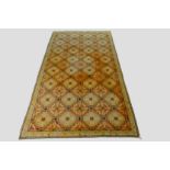 Attractive Gothic design needlework carpet, possibly English, early 20th century, 15ft. 2in. x