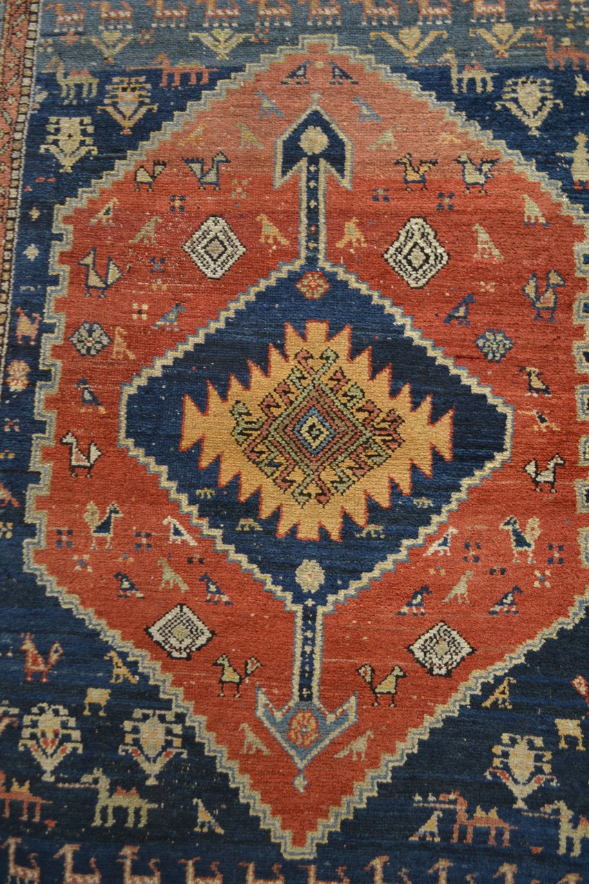 Hamadan rug, north west Persia, circa 1920s-30s, 5ft. 11in. x 4ft. 3in. 1.80m. x 1.30m. Overall - Image 5 of 5