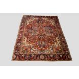 Attractive Heriz carpet, north west Persia, early 20th century, 11ft. 2in. x 8ft. 10in. 3.40m. x 2.