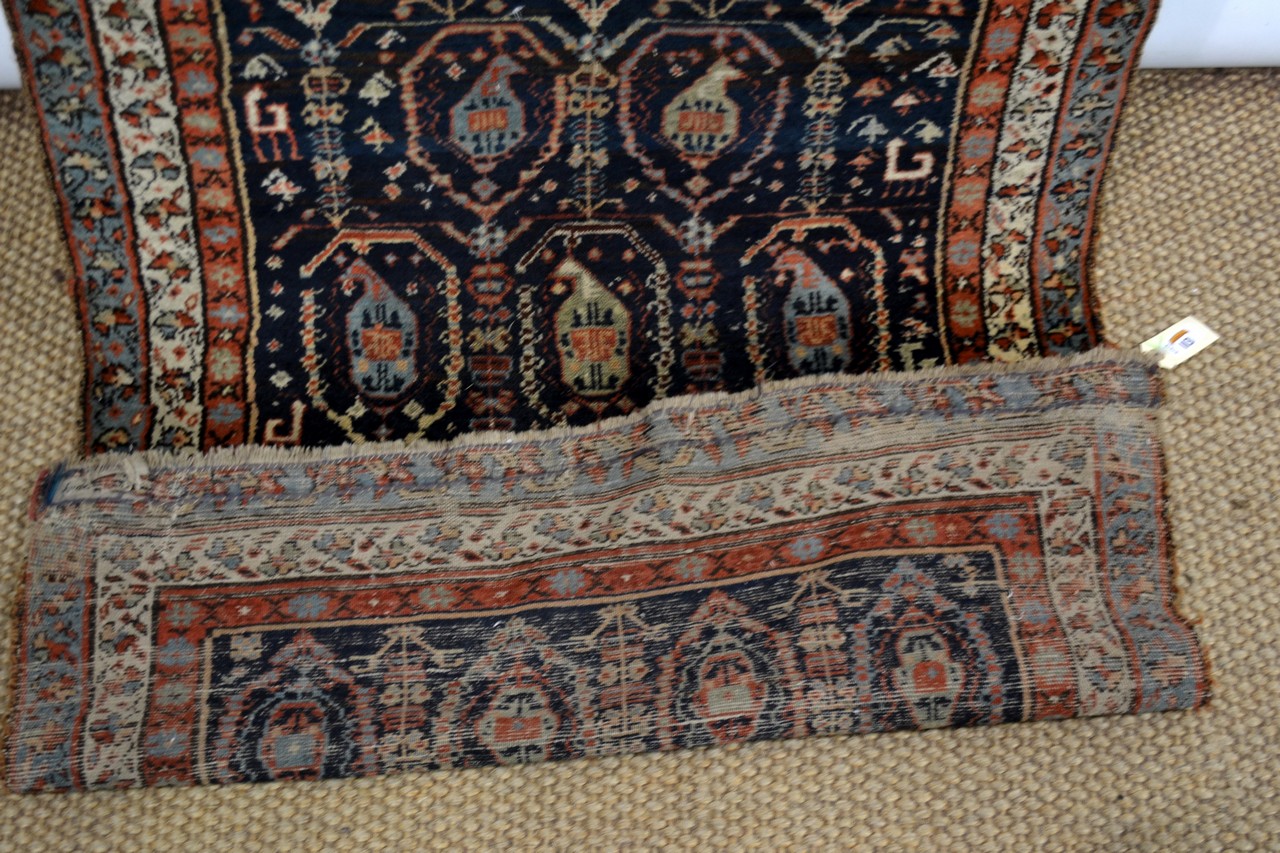 Kurdish ‘boteh’ runner, north west Persia, early 20th century, 11ft. 2in. x 2ft. 11in. 3.40m. x 0. - Image 5 of 5