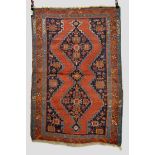 Kazak rug, south west Caucasus, early 20th century, 6ft. 3in. x 4ft. 4in. 1.91m. x 1.32m. Overall