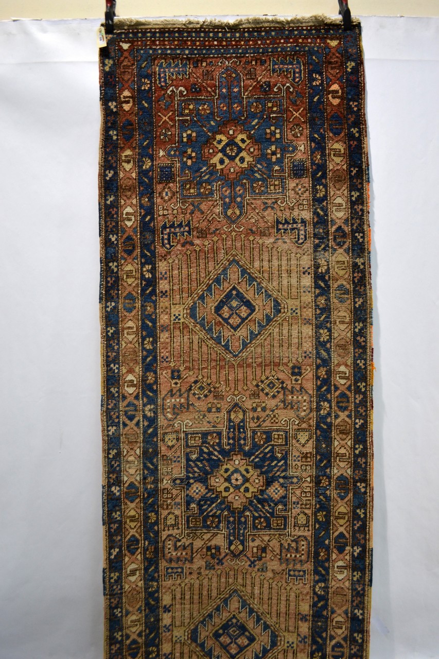 Karaja runner, north west Persia, about 1930s, 10ft. 9in. x 3ft. 2in. 3.28m. x 0.97m. Overall - Image 5 of 5