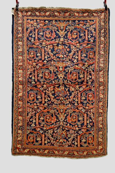 Mahal rug, north west Persia, circa 1930s-40s, 6ft. 8in. x 4ft. 5in. 2.03m. x 1.35m. Some wear in